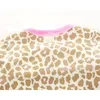 Cute Baby Boy Girl Pagliaccetti Bambini Primavera Autunno Stampa leopardata Vestiti nati 210429