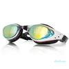 Piscine Accessoires Lunettes de natation Gel 100% Silice Gel imperméable et antibrouillard