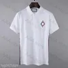 2021SS Diseñador Polo Shirts Hombres Polos de lujo Casual Mens T Shirt Serpiente Abeja Carta Impresión Bordado Moda High Street Man Tee 0001