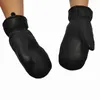 Heren Schapenvachthandschoenen Herenleer Winter Outdoor Warm Dubbellaags Verdikt Herers Design 220113