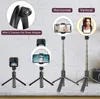 L07 Bluetooth Selfie Stick Portable Monopods 5 tums Ring Fill Light Anchor Beauty Lights Mobiltelefon Live Support