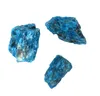 غير النظامية الطبيعية الأزرق اللون حجر الأحجار الكريمة للأجهزة اليدوية قلادة القلائد الحلي المجوهرات diy اكسسوارات المنزل حديقة فندق ديكور