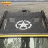 BAWA Caver Cover Jeep TJ 1997-2006 PVC Sunshade крыша верхняя сетка УФ-защищенные защитные аксессуары для Wrangler TJ 4 двери