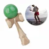 Akcesoria Kendama dla wszystkich rodzajów zabawnych czerwonych/bambusowych solidnych drewna bambusowego - narzędzie do tworzenia lepszej koordynacji dłoni i oka