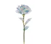 24K Altın Folyo Gül Çiçeği LED ışıltı Galaxy Mother039s Günü Valentine039s Günü Hediye Moda Hediye Kutusu 1374 v28446218