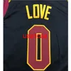 All embroidery 0# LOVE black stripe basketball jersey Customize men's women youth add any number name XS-5XL 6XL Vest