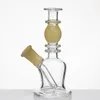 Palenie 5,1 cala Szklana Bong Water Rura Need Tube Rury Oil 14mm Dyfuzor PerColator Bubbler Gruby