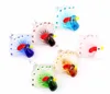 Wholesale 6pcs Handmade Murano Lampwork Glass Mix Color Peacock Pendant Fit Necklace Jewelry Gifts