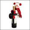 Festive Party Supplies Home & Garden Chuangda Wine Bottle Holding Santa Claus Towel Snowman Christmas Gift Decorations 67 Drop Delivery 2021
