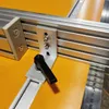 Profesjonalne zestawy narzędzi ręcznych 820mm Router ogrodzenie stołu aluminium W/połączenie portu pyłu t-tracks przesuwne wsporniki złącze miernika ukośnego Woodwo