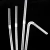 Drinking Straws 100pcs Cafe Rietjes Straight bent Straws Wedding Banquet Supplies Plastic Kitchen Accessories Cocktail Decora234y