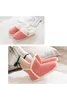 2021 high-top knitted Boots autumn winter women's warm TPR bottom pink grey indoor and outdoor snow boot