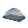 2 명이 ultralight 20d 캠핑 텐트 야외 사이클링 킹 하이킹 백 포장 텐트 방수 PU4000 녹색 오렌지 220223