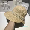 Летний лафит соломенной женской жемчужины солнцезащитный крем маленькая свежая солнечная шляпа