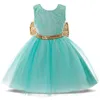 Abiti da bambina per bambini 1 2 anni Vestito da festa di compleanno Bambini Elegante abito da ballo Abito da battesimo infantile 0-5 anni 1465 B3