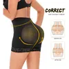 Women Butt Lifter Padded Panties Lace Hip Enhancer Underkläder Seamless Booty Shorts Shaper Tummy Control BoysHorts Panties Daily Y220311