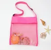 23x23 cm Incredibile borsa a rete da spiaggia portatile Kid039s Zaino obliquo Children039s Fun Pouch Toys Sea Shell Storage Supplies Seaf1764632