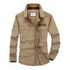 Grande taille S-XXXXL 5XL marque 100% coton à manches longues chemises en jean hommes armée vert militaire décontracté Camiseta Masculina A3056 210331