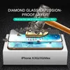 30D krökt skyddsglas på för iPhone 11 12 13 Pro XS Max X XR Skärmskydd Fit 6s 7 8 Plus SE2020 Härdade glasögon