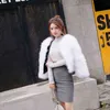 Women's long sleeved real wool jacket Turkey wool clothes ostrich fur grass coat 211207