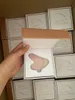 Rose Quartz Guasha Chinese Acupuncture Scraping Tool Massage Body Massager Gua Sha Board Scrape Therapy Blood with retail box9274529
