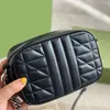Marmont Bags 지갑 핸드백 클래식 숄더백 럭셔리 디자이너 메신저 다이아몬드 격자 리플 버튼 크로스 바디 패션 코인 지갑