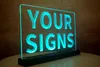 RGB Desktop Sign - Aangepaste 3D-graveren LED-lichte groothandel detailhandel
