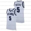 Custom Villanova Wildcats 2021-22 Colégio Basquete Jersey Jersaine Jermaine Samuels Justin Moore Josh Hart Mikal Bridges Slater Cole Swider Longino Collin Gillespie