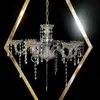 5 Sets Luxe Bruiloft Decoratie Tafel Middelste Stempel Bloem Stands Kandelaar Rack Metalen Vazen Walkway Aisle Party Road Lead Candelabra Acrylic Candle Houders