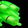 10 Pcs Portable LED Green Light T Twin Bells Ring Fishing Float Rod Bite Outdoor Night Sports Fishing Accessories Fast Delivery 1170 Z2