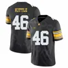 Chen37 University NCAA Football Iowa Hawkeyes 46 George Kittle Jersey College 24 Nile Kinnick 12 Ricky Stanzy 14 Desmond King 23 Shonn Greene