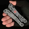 Ganzo G302B G302B Multi Ferramenta Faca Alicate EDC Ferramentas Dobrável Multitool Alicates Multifunção Capming Pesca Sobrevivência Facas Bits 211110