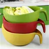 Ryżowa sitko Quinoa Cleaning Veggie Fruit Kitchen Tools z uchwytem Najnowszy