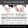 Love Ring Three-Color Full Diamond Trend New Personality Fashion Titanium Steel 18K Gold Girl Couple Gift Fashionista Social Gathe231E