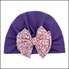 Chapéus bonés Acessórios Bebê, Crianças Maternidade Recém-nascido Bebê Bebê Bonés Do Turbante Chapéu Flores Floral Impressão Cabeça Envoltório Macio Algodão Headband Infantil Tod