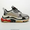 Womens Mens Triple-s 디자이너 신발 플랫폼 스니커즈 Clear Sole Bold 캐주얼 럭셔리 Dad Shoe Collectible Quality Chunky triple s double Foam Sneaker