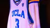 gerçek Baron Davis #5 UCLA Bruins Koleji Mavi Retro Basketbol Forması Erkekler Dikişli Özel Numara Adı Formalar 1 Jules Bernard 15 Myles Johnson 2 Cody Riley Juzang Kyman
