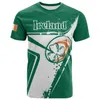 T-shirt da uomo CLOOCL Irlanda Shamrock con motivi T-shirt stampata in 3D Moda Uomo Donna Casual T-shirt manica corta Pullover T239L