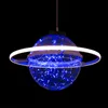 Decoração de casamento Luxo Luxo Led Led Star Ball Space Planet Ornamento pendurado para o teto do palco de festas 4 PCs