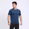 Survêtement pour hommes vêtements T-shirts T-shirts hommes sport Fiess respirant basket-ball entraînement en plein air course t-shirt style décontracté