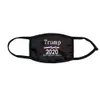 DHL Face Mouth Masks Trump American Val Supplies Dammsäker Print Svart Tvättbar Mask för Män Kvinnor Party Boom2015