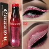 CmaaDu Beauty Product Glitter Eyeliner Paillettes Colorées Brillant Étincelant Facile à Porter Cosmétiques Maquillage Liquide Eyeliners