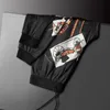 パーソナライズされた印刷されたアイスシルクカジュアルパンツメンズファッション夏の男性ジョギーズハーレムブランドPantalonホームブレズボン