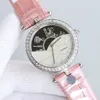 Hot Selling Classic The Little Girl Paris Traveling Lady Kid Geometric Tower Garden Stainlesss Steel Automatic Mechanical Watch