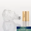 Lagringsflaskor burkar 5st 8ml glasrulla femspetsig stjärna pärla flaska kreativ diamant olja Essential Multi-Purpose Rol1 Fabrikspris Expert Design