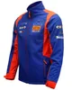 Veste de course F1, pull avec fermeture éclair de l'équipe, avec la même personnalisation, nouvelle collection F1 191