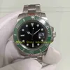 3 kolor męskie 41 mm czarny zielony zegarek ceramiczna ramka 904L EW Factory