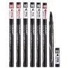 Ögon Makeup Fashion Eyebrow Ink Pen Liquid Eye Brow Enhancer 6 Färger Vattentäta fyra huvudögonbrynen Pencil4632688