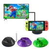 Portable Cooling TV Conversion Converter Adapter Base Mini Round Base for Nintendo Switch Game Console Stands Accessories
