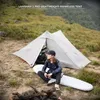 Gear Starless 2 Person Tent 20D Siliconen Ultralight Waterdichte 3 Seizoen Tenten voor Outdoor Camping Wandelen Lanshan Pro en Shelters